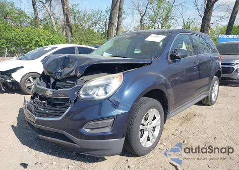 2017 Chevrolet Equinox Ls из США, поврежденный, VIN 2GNALBEK4H1556482